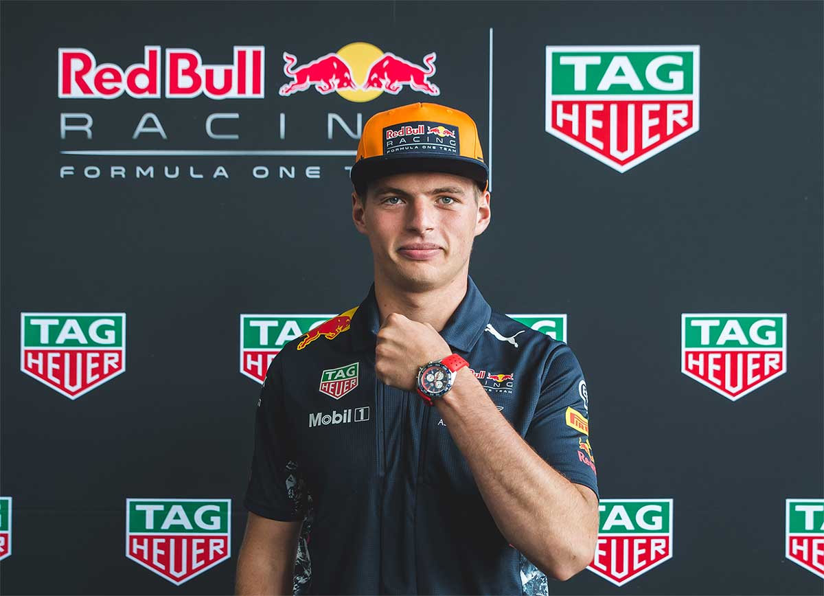 TAG Heuer launches a new Special Edition watch Formula 1 No.33 Max