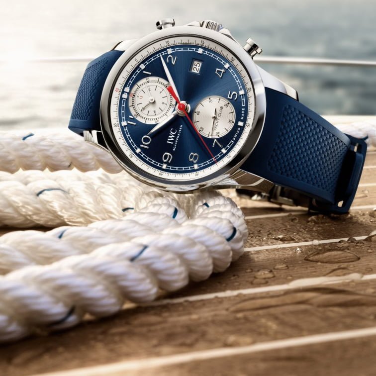 IWC Celebrates Summer With New Portugieser Yacht Club Chronograph And A Lot Of Straps 0024 WatchWorld